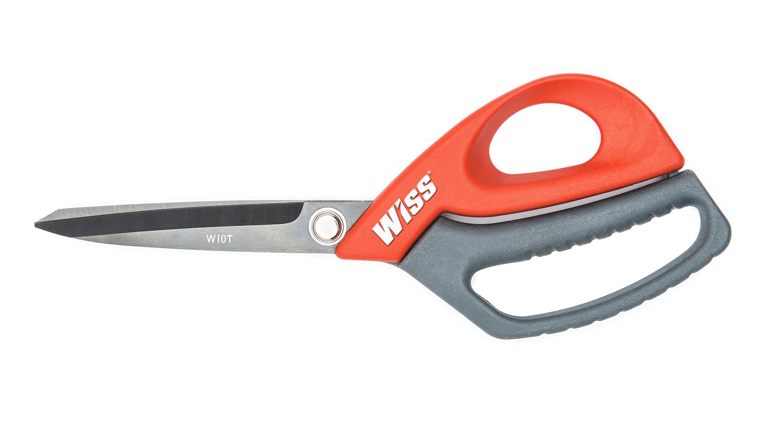 Wiss Crescent 10-inch titanium-coated scissors for durable, versatile cutting across paper, fabric, and plastics.