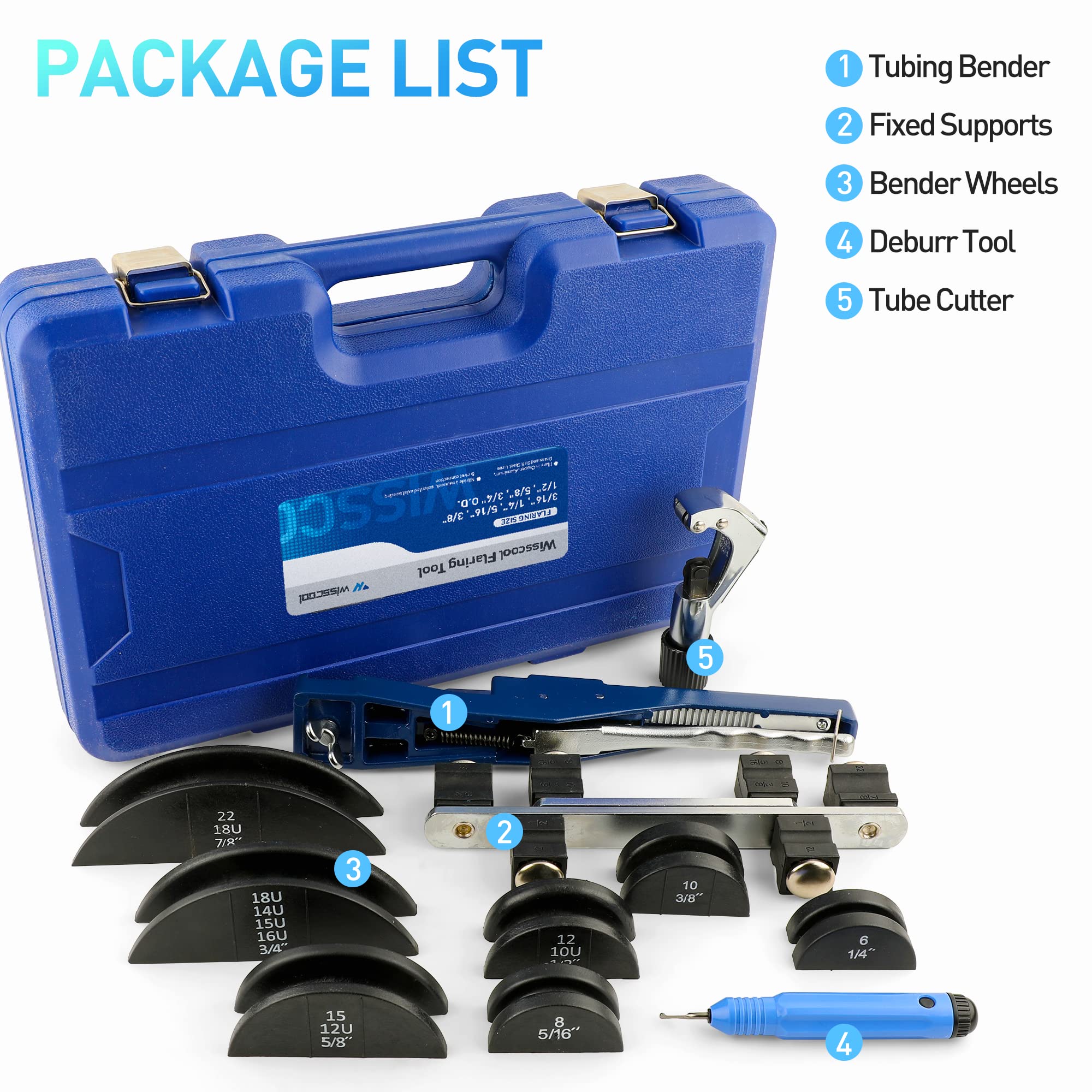Wisscool compact, lightweight bender enhances workflow in tight spaces.