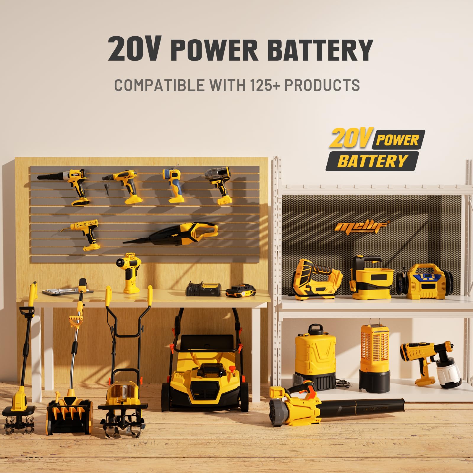 WITLIGHT Mellif battery provides 50% more capacity than standard packs.