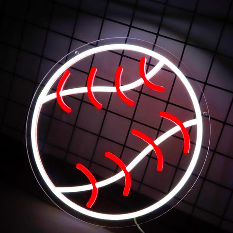 WittyRhE baseball neon sign makes a thoughtful gift for fans.