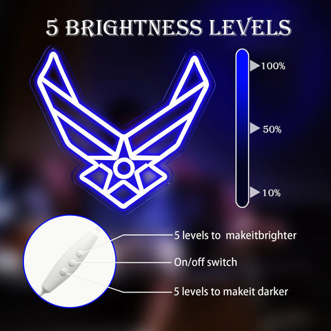 WittyRhE USB-powered neon sign for easy placement