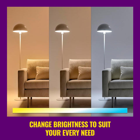 WiZ candle bulb with 16 million colors for ambient customization.