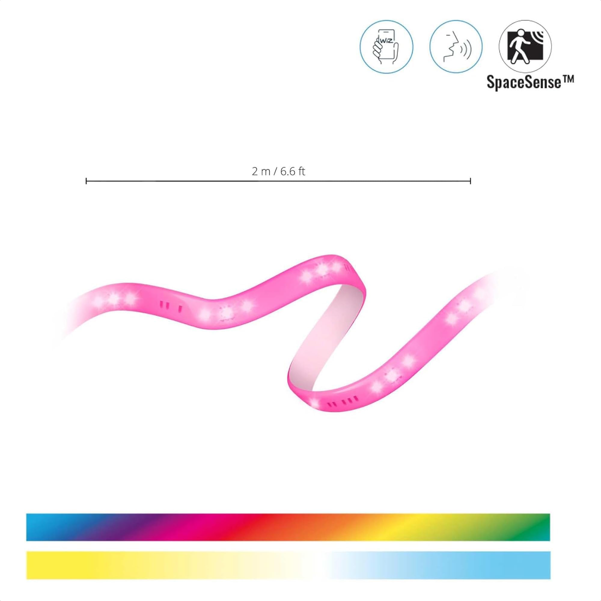 WiZ Connected app controls brightness and color from anywhere
