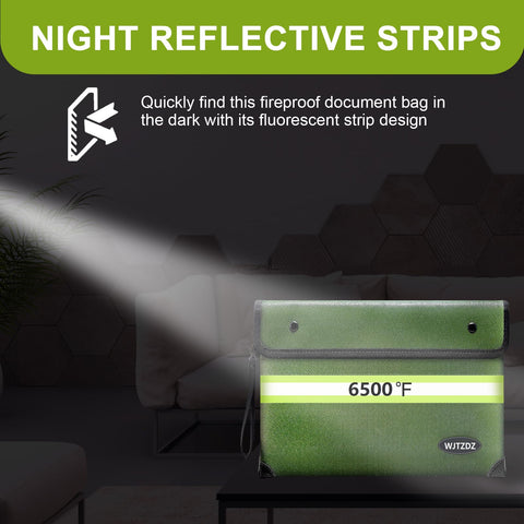 WJTZDZ fireproof bag makes a thoughtful gift for protecting valuables