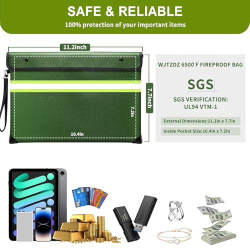 WJTZDZ money bag hand strap enables easy carrying