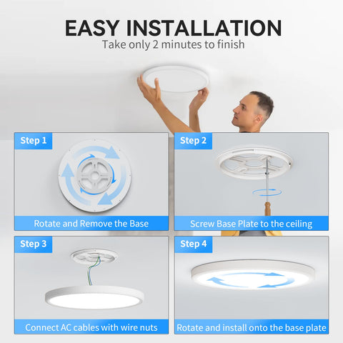 WKONCLDY 4-pack durable housing supports safe, long-term use.