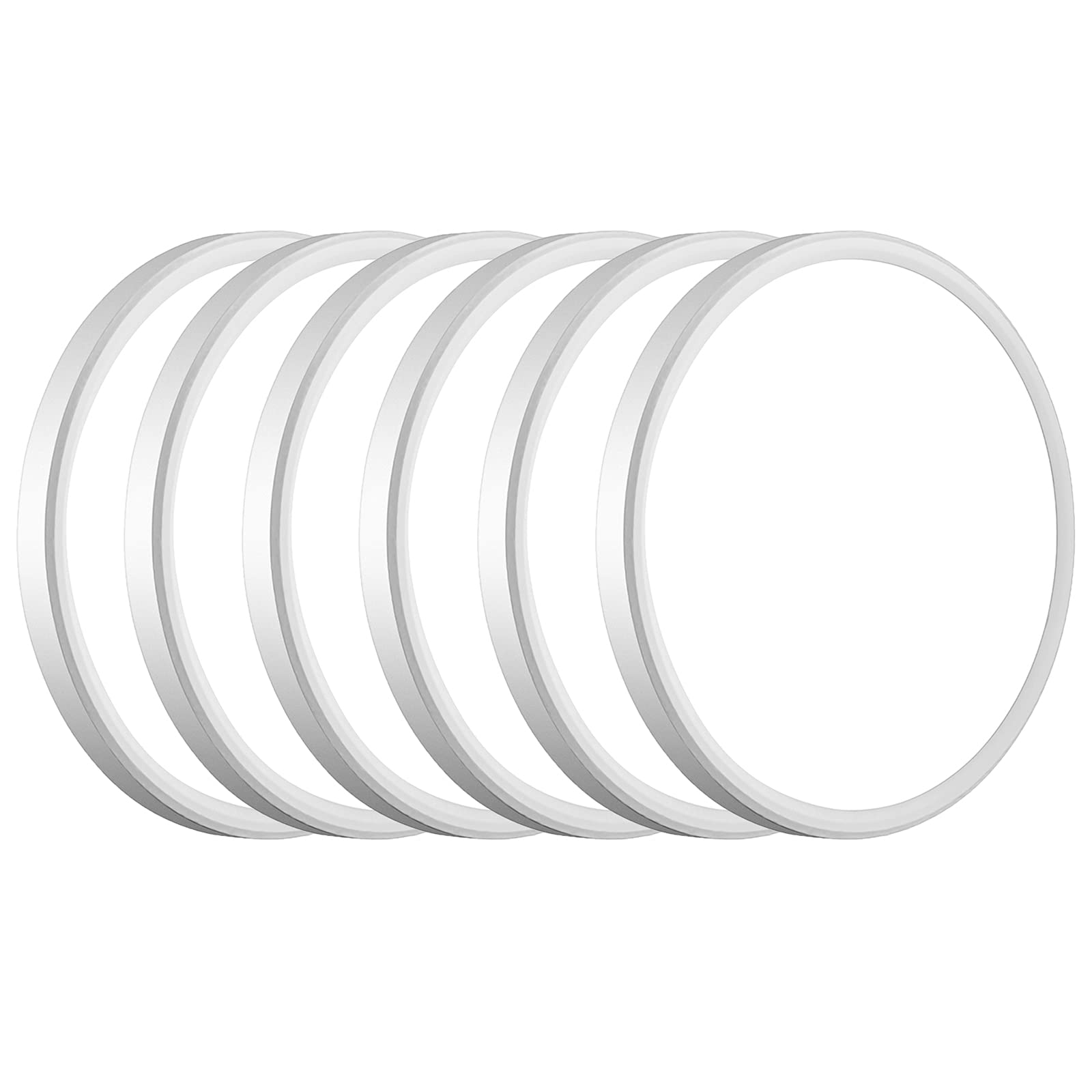 WKONCLDY 6-pack 3200lm ceiling light pack shot for bright, energy-efficient spaces.