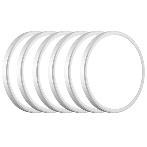WKONCLDY 6-pack 3200lm ceiling light pack shot for bright, energy-efficient spaces.