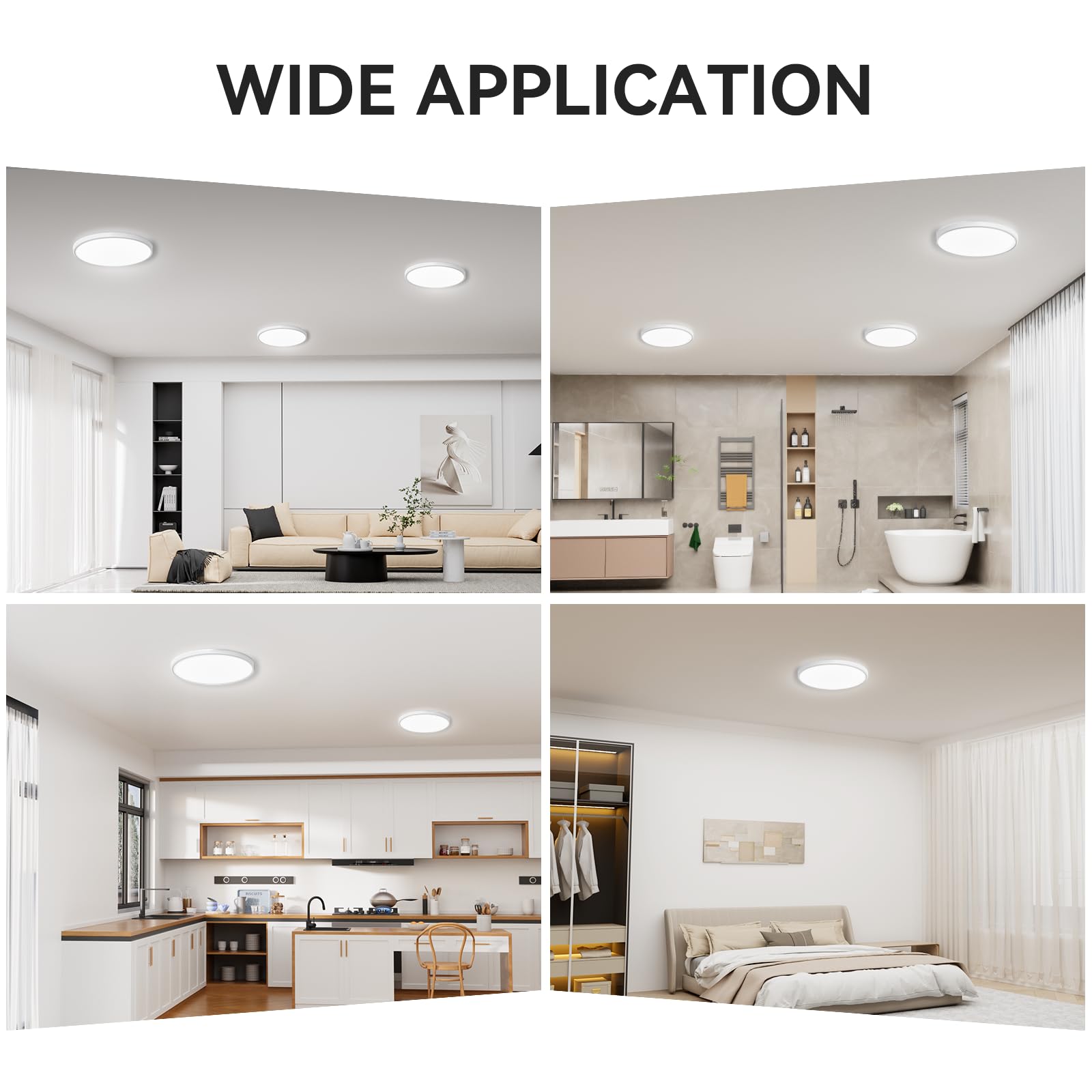 WKONCLDY versatile indoors use for bedroom, living room, office.