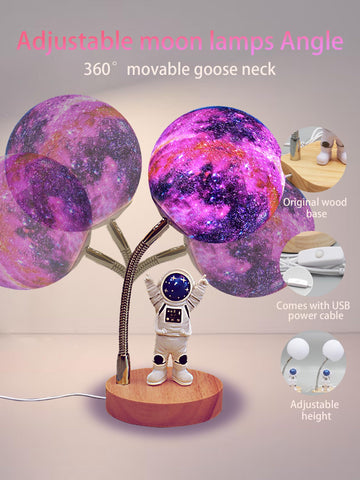 WLHONG button-control lamp lets kids switch colors with simple presses
