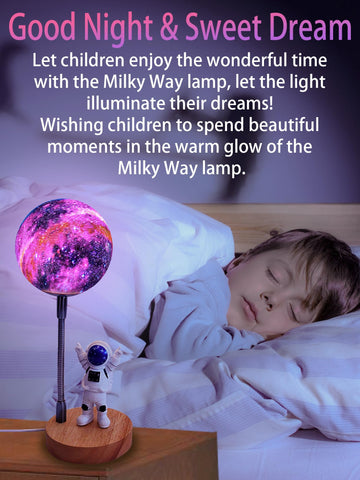 WLHONG USB-powered night light simplifies room setup and easy power access