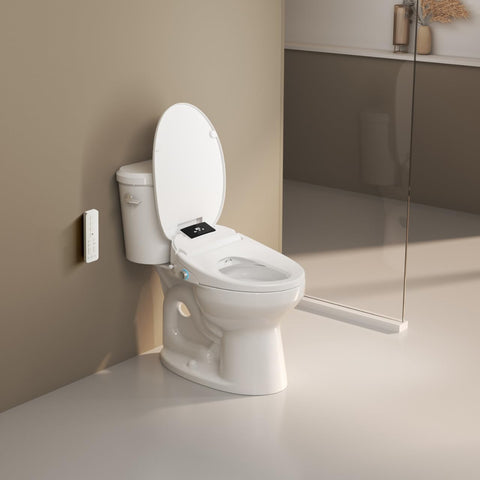 WLJBIDET heated seat provides warm comfort for chilly mornings.