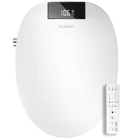 WLJBIDET remote control demonstrates quick, personalized bidet settings.