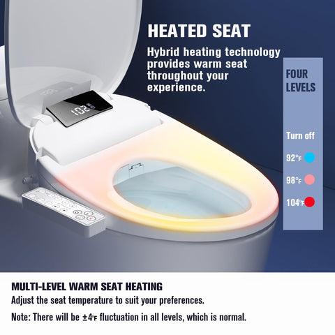 WLJBIDET self-cleaning nozzle ensures hygiene before and after use