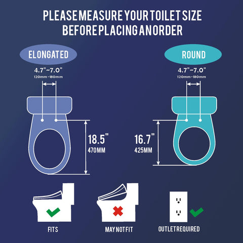 WLJBIDET soft-close lid prevents slams and reduces noise at night