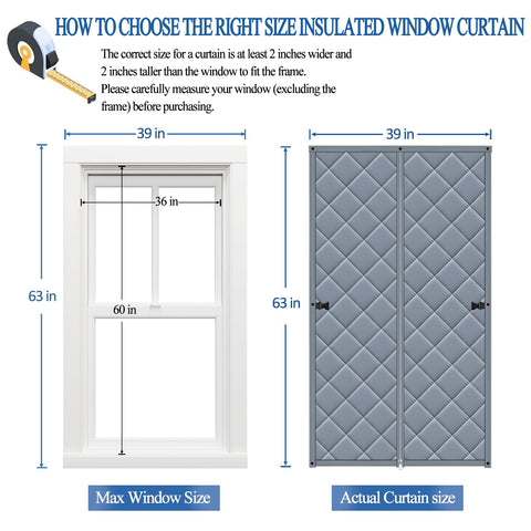 WLLEYAY insulation kit gray Oxford interior for a snug, draft-free room.