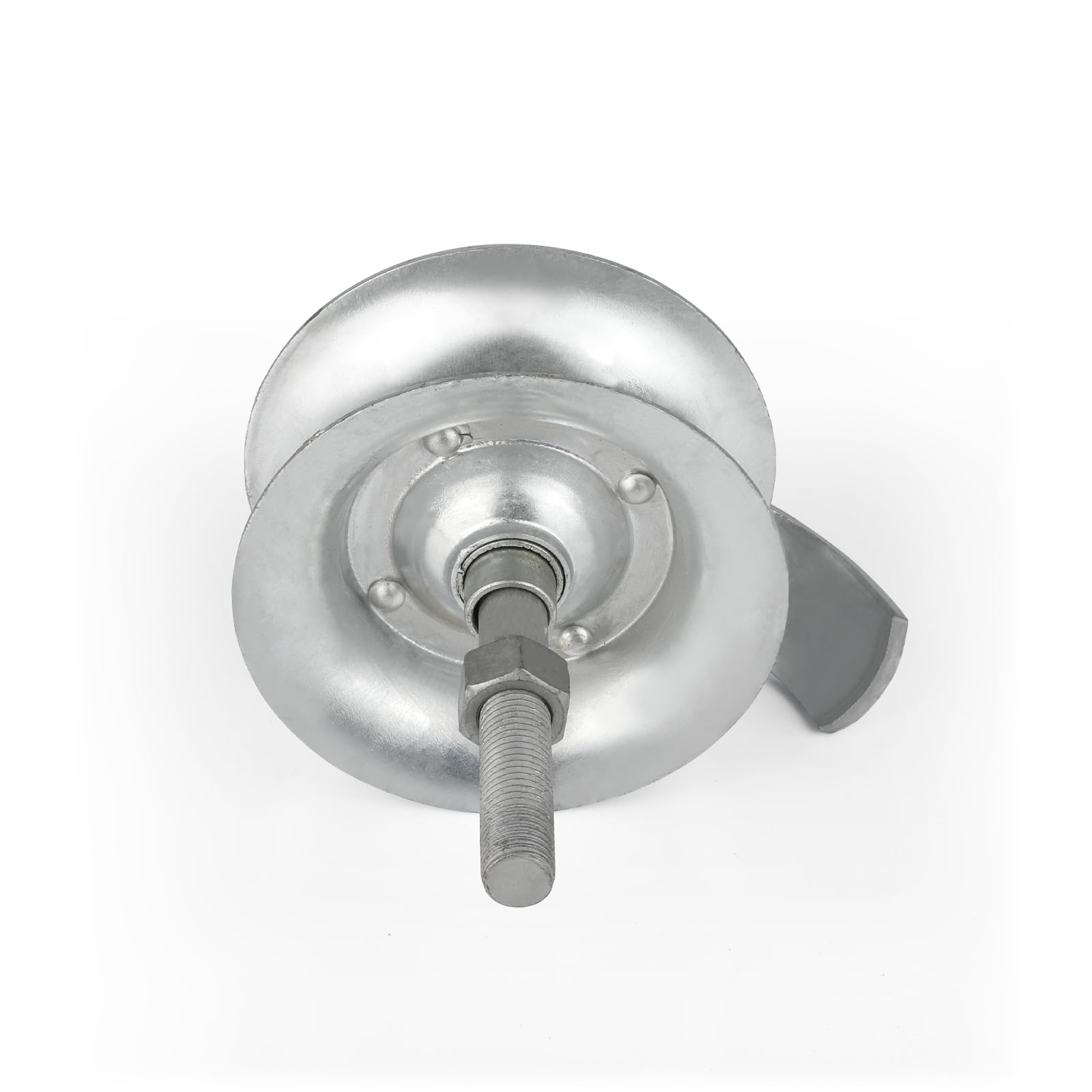 Wmebee steel roller hot-dipped galvanized for durable, weather-resistant gate hardware