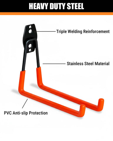 WMK universal installation with screws for wood, drywall, and concrete walls