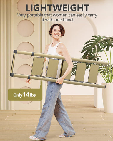 WOA WOA 5-Step Ladder non-slip feet protect floors during use