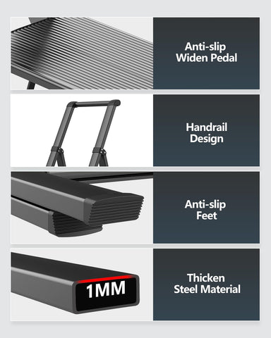 WOA WOA top handrail aids balance while climbing