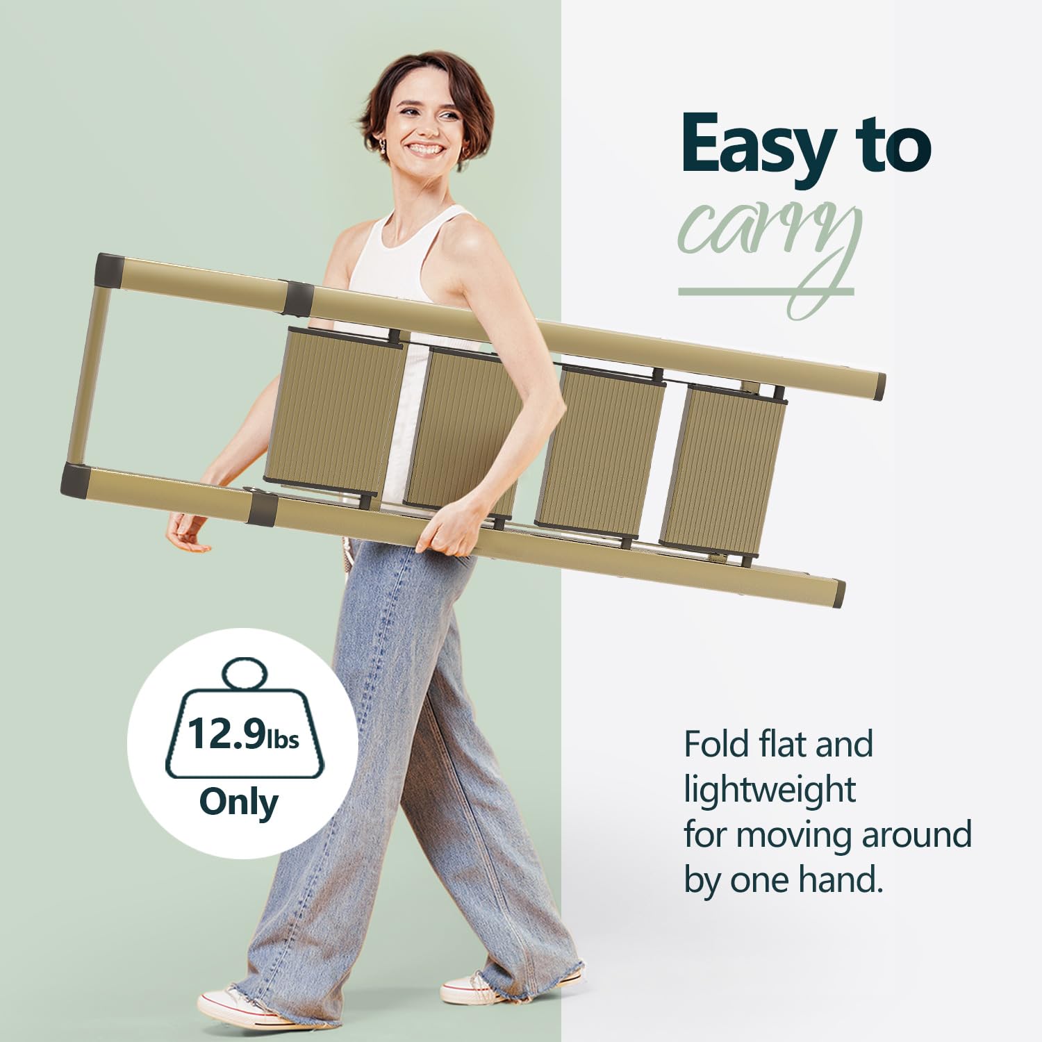WOA WOA fold-flat design fits narrow storage gaps