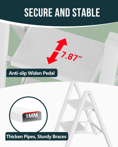 WOA WOA Indoor outdoor use ladder demonstrates versatile tasks inside and outside