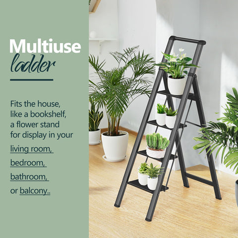 WOA WOA multi-use ladder suits kitchen, closet, bookshelf, and more.