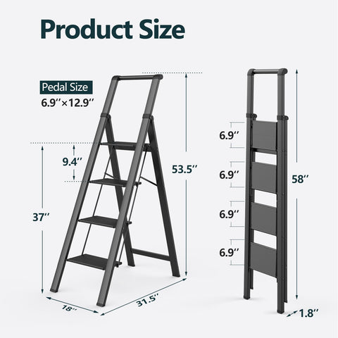 WOA WOA safety top handle supports confident ascent and descent.