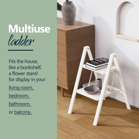 WOA WOA compact storage folding ladder ready for small spaces