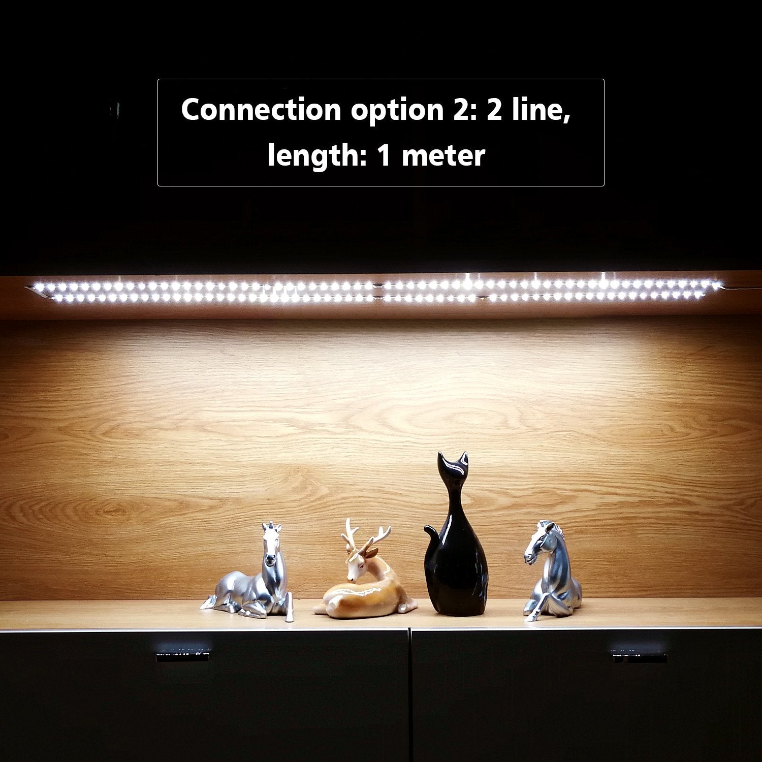 WOBANE 1200 lumens deliver clear countertop illumination.