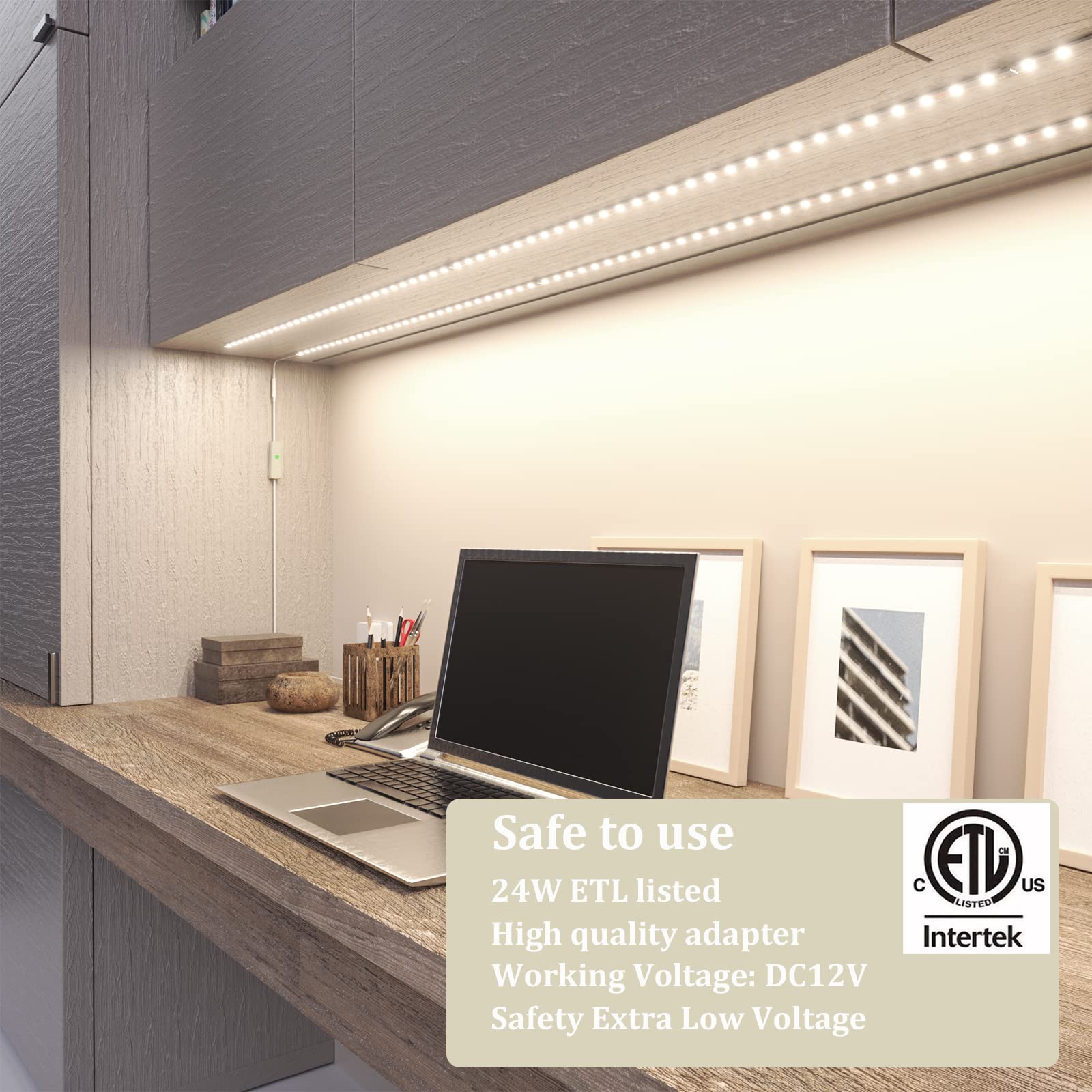 WOBANE 1900 lumen LED strip for vivid, even illumination