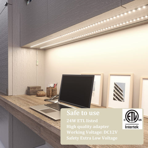 WOBANE 1900 lumen LED strip for vivid, even illumination