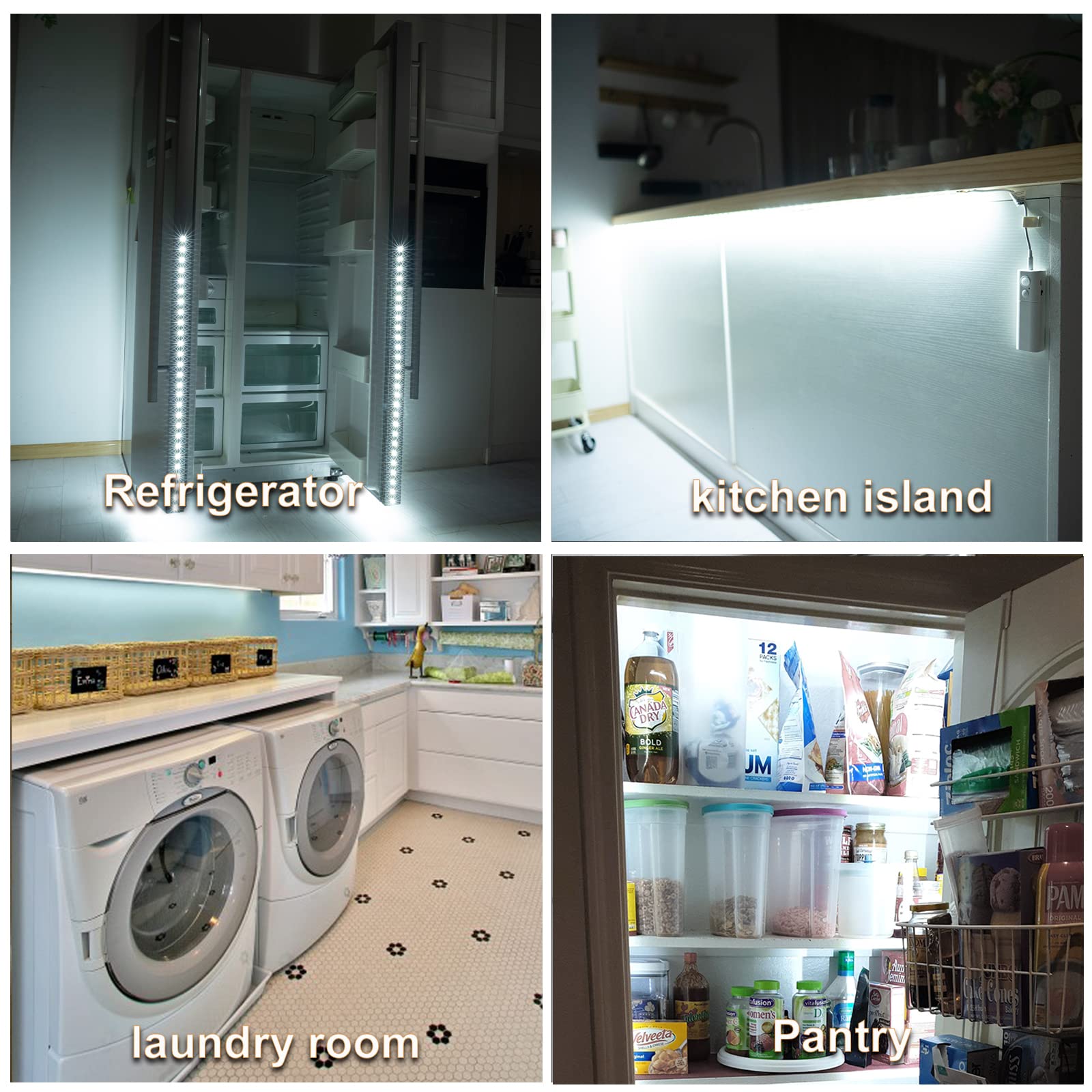 WOBANE closet night light delivers hands-free illumination in dark spaces.