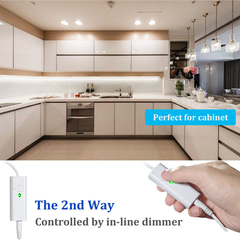 WOBANE dimmable strip with remote control for customizable ambiance