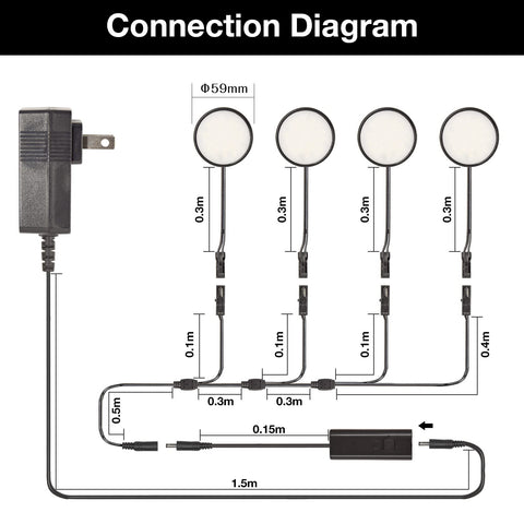 WOBANE linkable system connects multiple units with a single cable