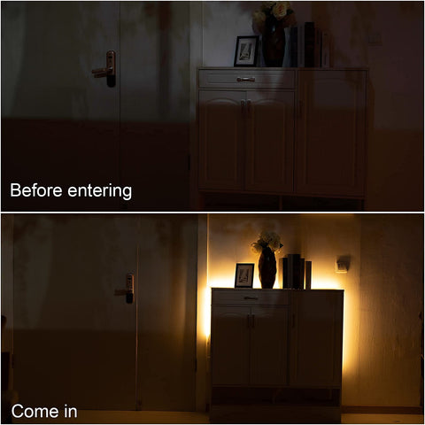 WOBANE two-pack provides flexible lighting across multiple rooms or areas.