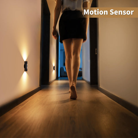 WOBSION wall sconce with remote control for easy adjustments from afar