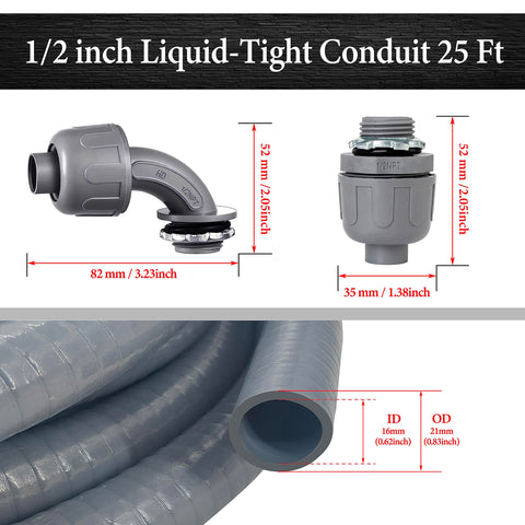 Wocloer straight connectors secure reliable joins in tight spaces.