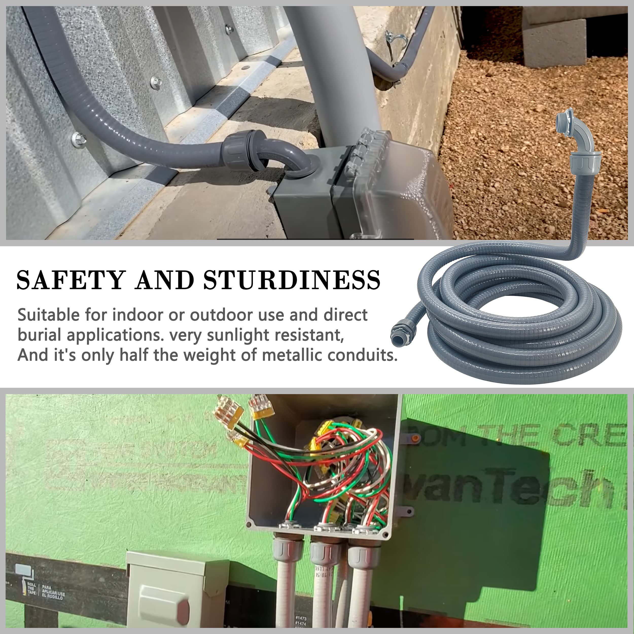 Wocloer corrosion-resistant conduit guards wiring in challenging environments.