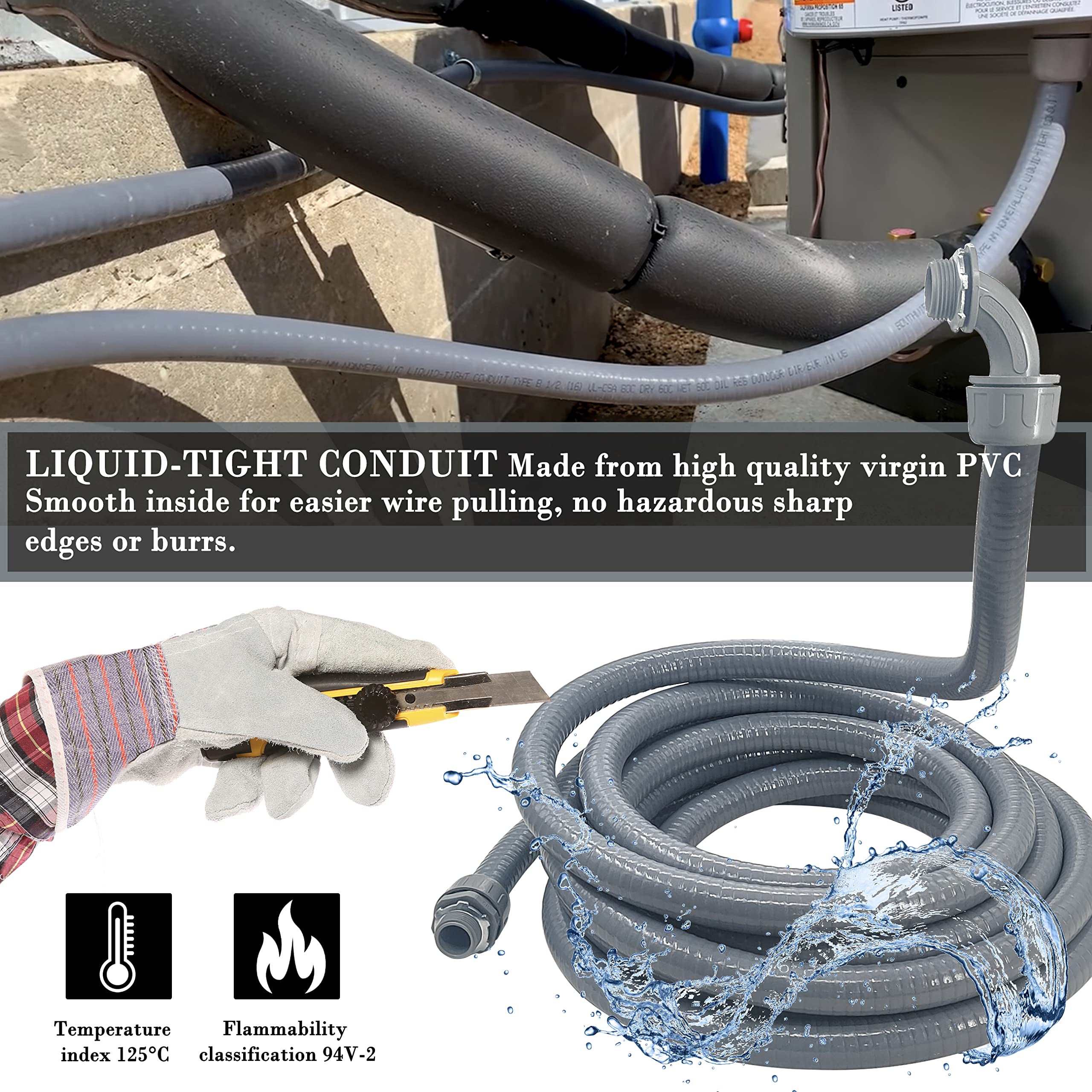 Wocloer lightweight conduit design reduces handling effort