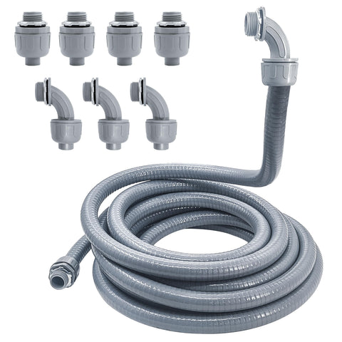 Wocloer liquid-tight conduit kit ready for weatherproof wiring runs.
