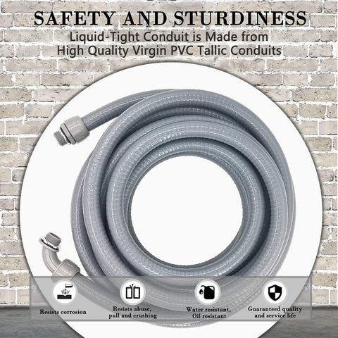 Wocloer smooth interior conduit for easier wire pulling