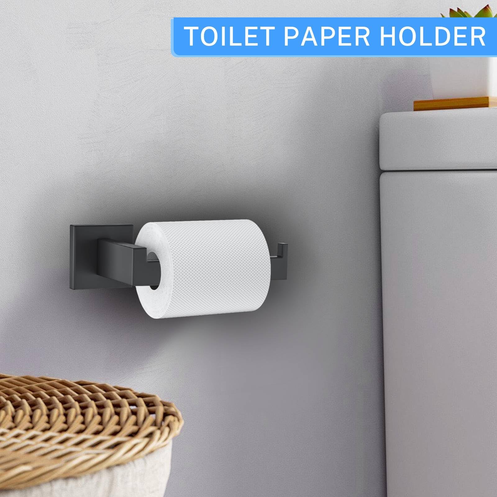 Woekme toilet paper holder duo keeps rolls handy.