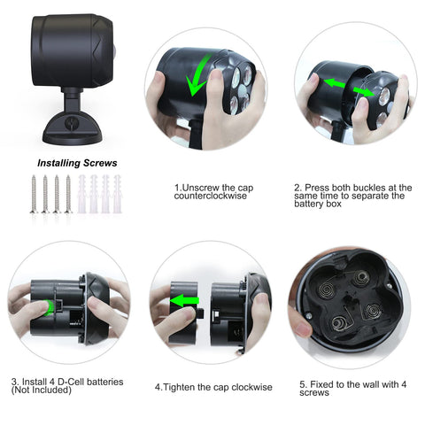 Woenergy detection-range outdoor light covers up to 5 meters efficiently.