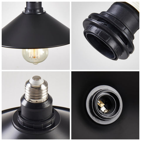 WOERFU entryway ceiling light with industrial style for warm welcomes