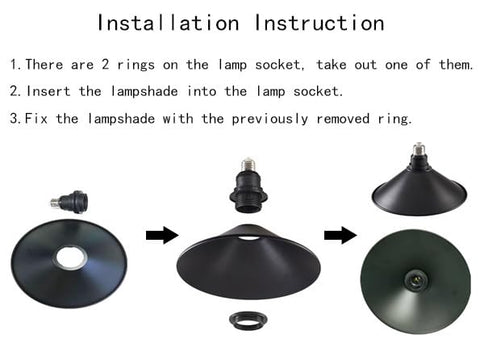 WOERFU industrial ceiling light ideal as pendant or wall accent