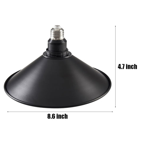 WOERFU screw-in ceiling light for hallways, seamless retrofit