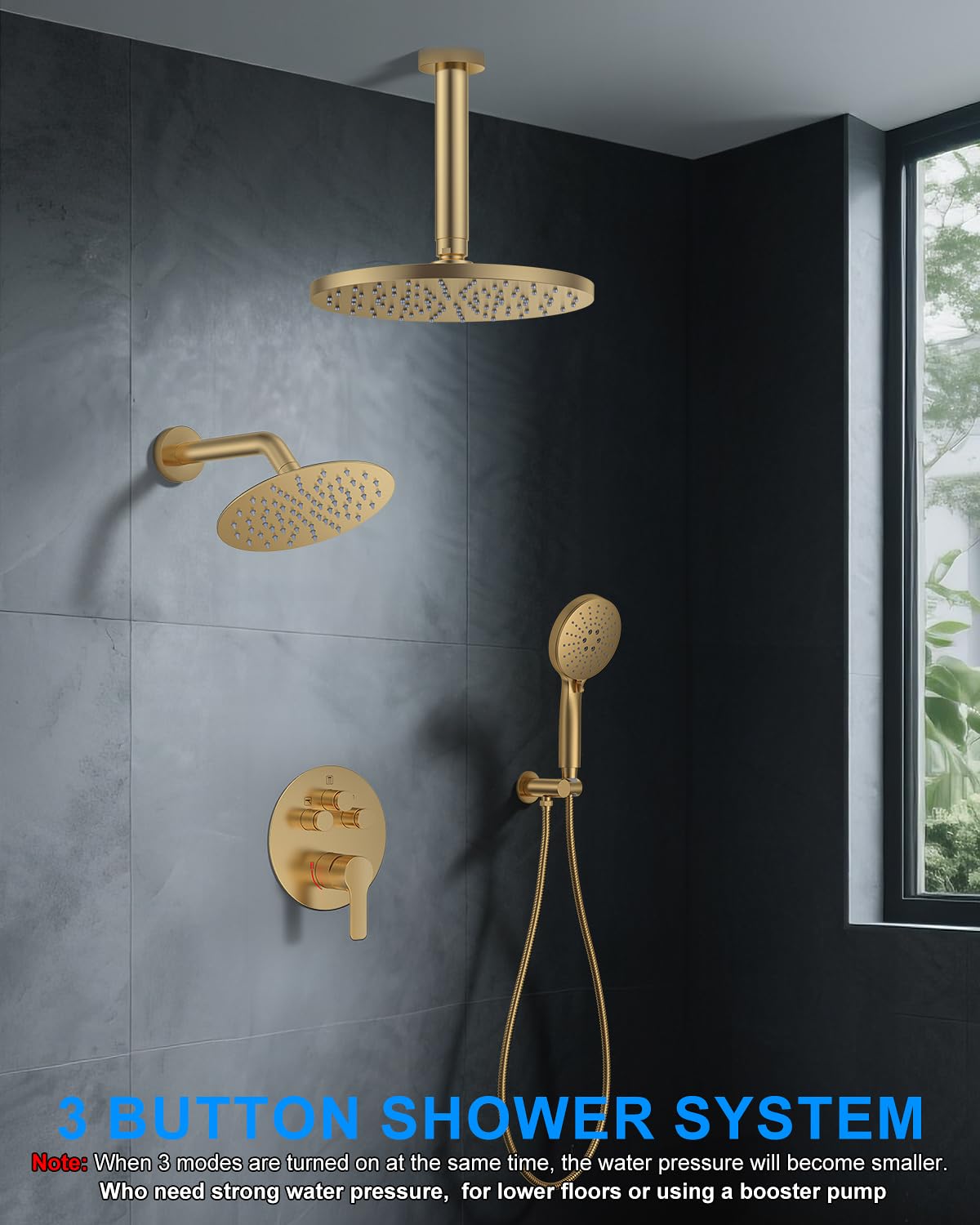 Woindo flexible stainless steel hose extends reach for easier rinsing