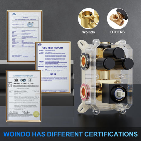 Woindo handheld shower for targeted rinsing and flexibility.