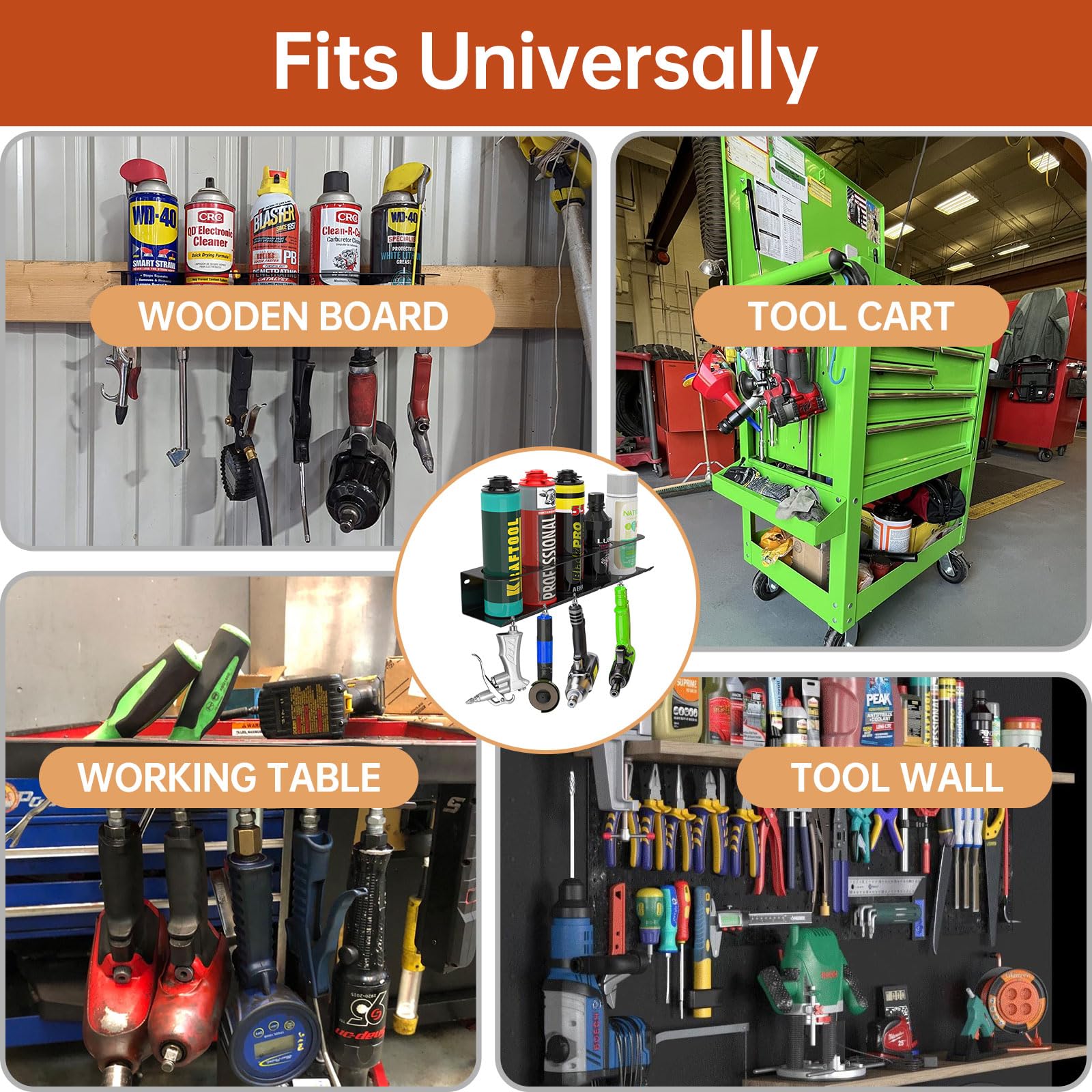woiron Keeps tools at fingertips in a tidy, ready-to-use workspace.